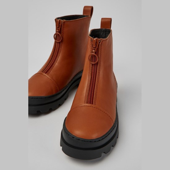 Bottines Camper Brutus Fille Marron | QL2875964